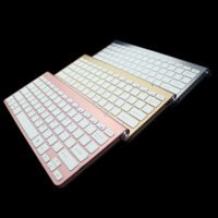 Teclado Bluetooth e Mouse – Conjunto de teclado e mouse sem fio 2.4G, mini teclado e mouse para notebook, laptop, Mac, computador desktop, Smart TV e PS4.