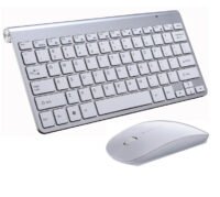 Teclado e mouse sem fio portáteis de 2,4 GHz