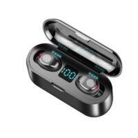 Auriculares desportivos à prova d’água com Bluetooth sem fios