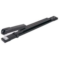 Agrafador compacto portátil preto de braço longo