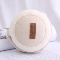 Auricular Bluetooth, com protetores auriculares de pelúcia quentes,Acessórios de inverno.