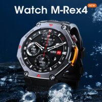 Smartwatch esportivo resistente à água até 5 Metros