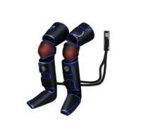 Massageador Com Pressoterapia Para Pés E Pernas, 6 Modos, 3 Intensidades, 2 Níveis De Calor, Controle Remoto Perfeito Para Relaxamento