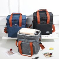 Bolsa térmica portátil mais vendida para piqueniques ao ar livre.