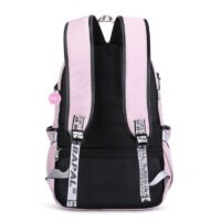 Mochila Escolar Fofa Para Adolescentes, Pasta De Ombro, Nylon, Grande Capacidade, Impermeável Meninas