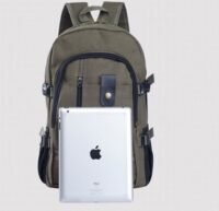 Mochilas masculinas, mochilas de lona, ​​mochilas escolares