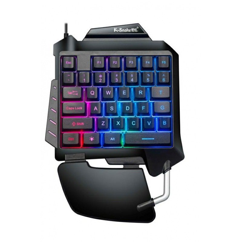Conjunto de teclado para Smartphone Game Throne com uma mão, colorido.