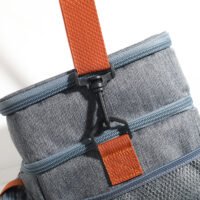 Bolsa Térmica, Lancheira Portátil, Lancheira Grande Para Trabalho, Escola Ou Piquenique, Tamanho 24 X 16 X 21 Cm